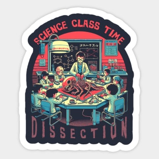 Science Class Time, Dissection Sticker